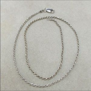925 STERLING SILVER ROPE CHAIN